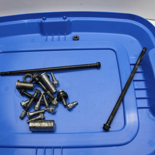 11-12 KAWASAKI Z1000 ENGINE MOUNTING BOLTS HARDWARE MOTOR SCREWS BB249