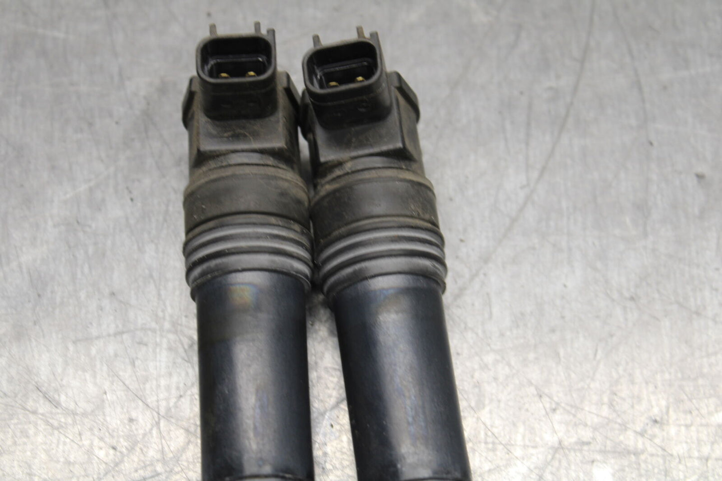 14-15 KAWASAKI NINJA 650 EX650F ABS IGNITION COILS COIL SPARK PLUG CAPS BB741