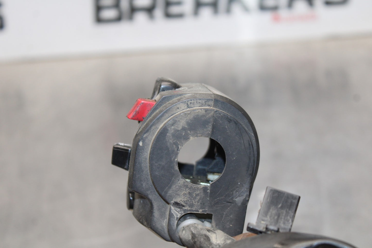 09-10 KAWASAKI ER-6N LEFT CLIP ON HANDLE HORN SIGNALS SWITCH SWITCHES BB205