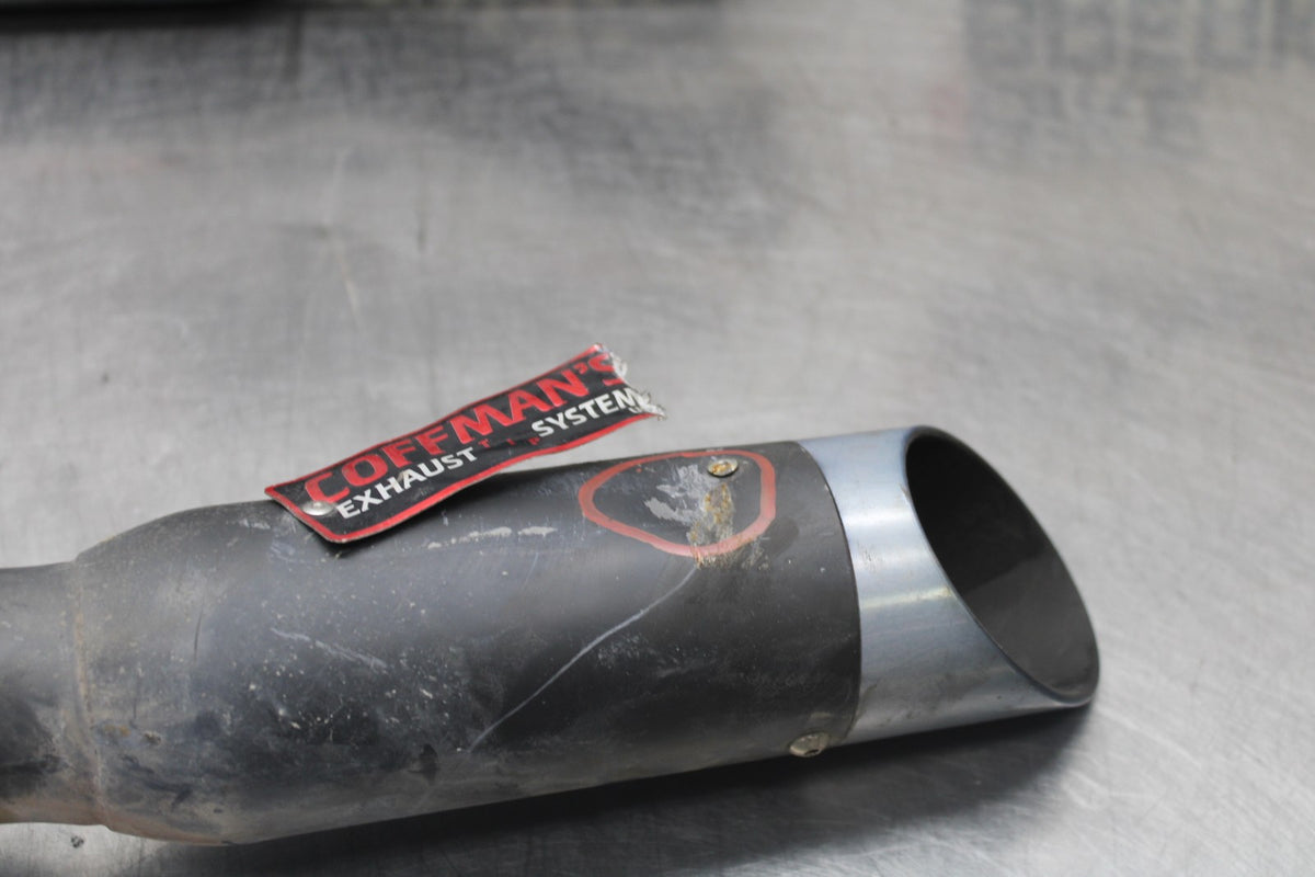 08-09 KAWASAKI NINJA ZX14R COFFMAN PIPE MUFFLER SLIP ON CAN SILENCER SET BB932