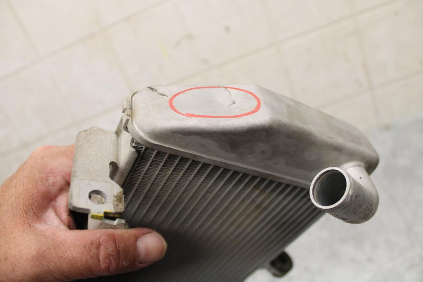 2015 Yamaha YZF R3 ENGINE RADIATOR MOTOR COOLER COOLING RADIATER BB526