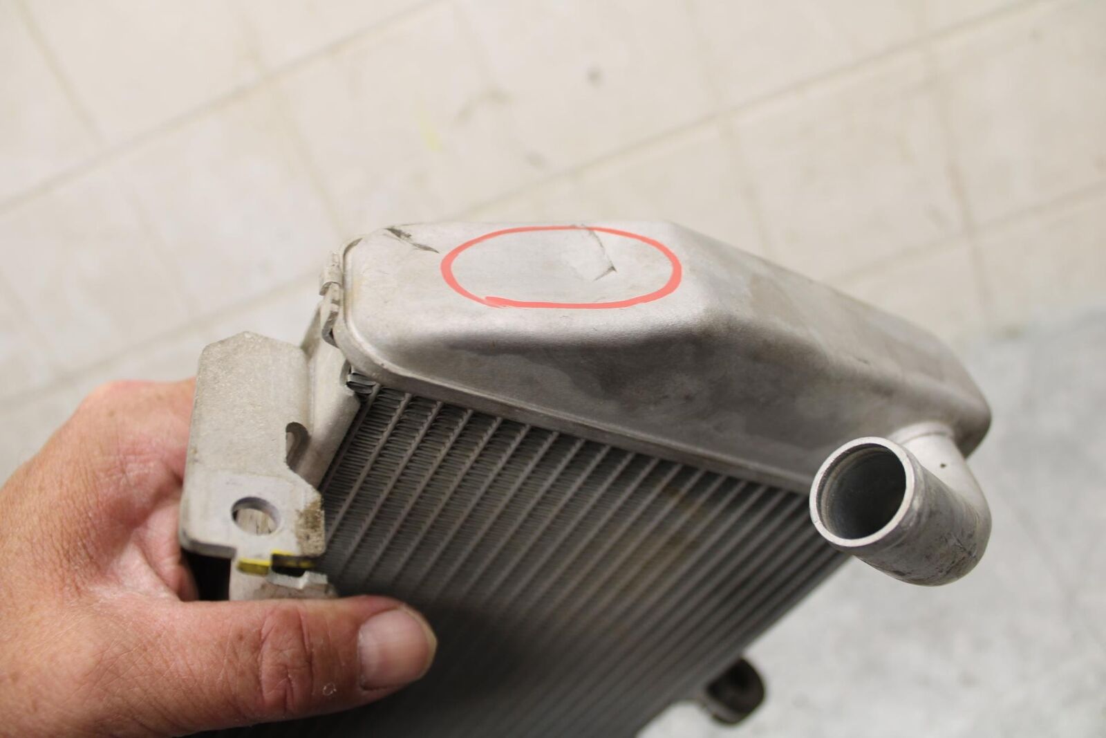 2015 Yamaha YZF R3 ENGINE RADIATOR MOTOR COOLER COOLING RADIATER BB526