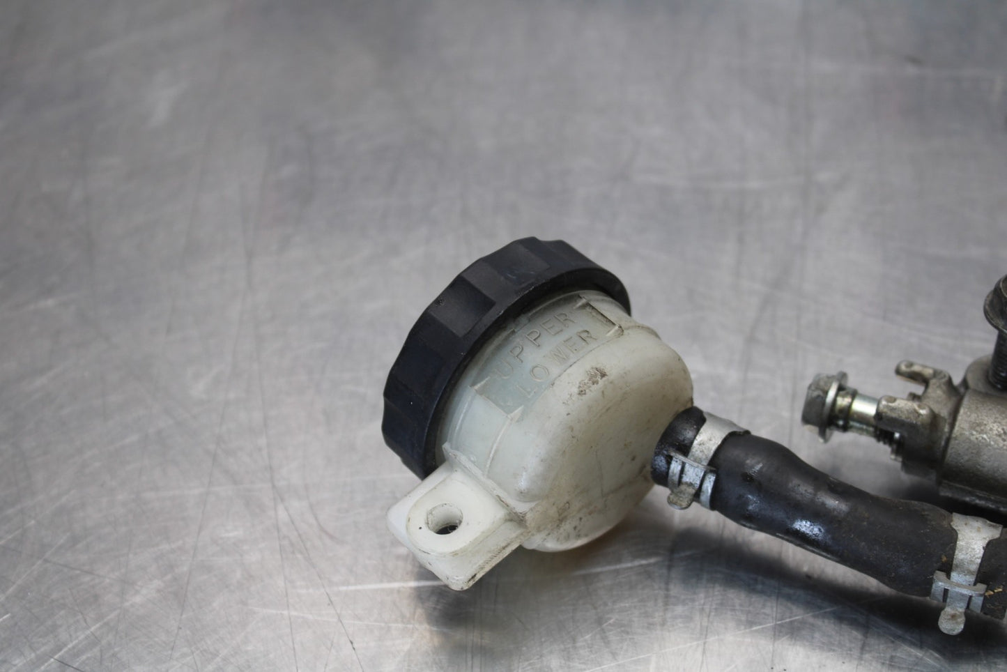 03-08 KAWASAKI VULCAN 1600 REAR BACK BRAKE MASTER CYLINDER W RESERVOIR BB196