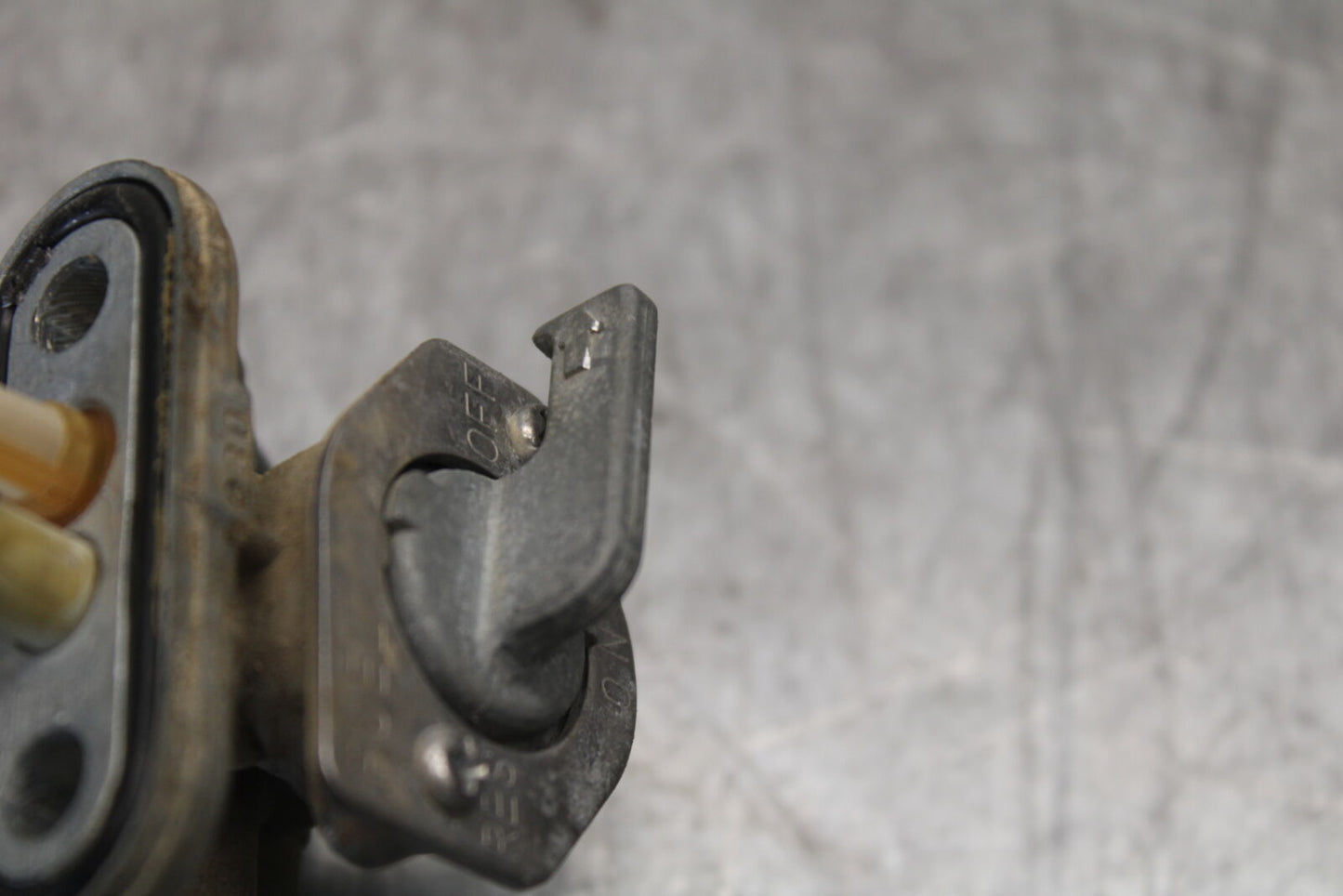 08-18 KAWASAKI KLR650 FUEL GAS TANK PETCOCK SHUT ON OFF VALVE BB707