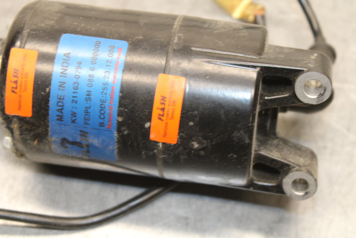 24 KAWASAKI NINJA 500 ABS ENGINE STARTING STARTER MOTOR -DC 12V BB744