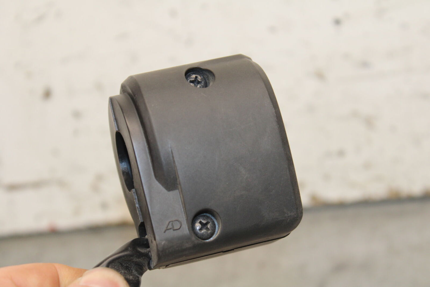 09-12 KAWASAKI NINJA ZX6R LEFT CLIP ON HANDLE HORN SIGNALS SWITCH SWITCHES BB110