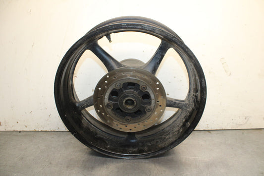06-07 YAMAHA YZF R6 REAR WHEEL BACK RIM AND ROTOR BB742