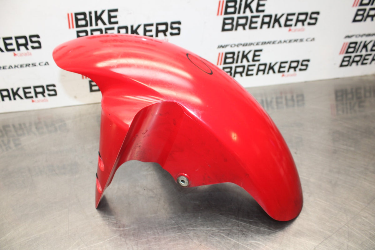 05 YAMAHA YZF R6 FRONT WHEEL FENDER COWL FAIRING BB814