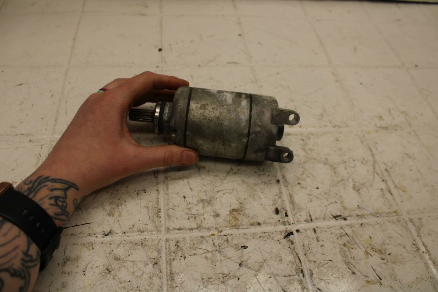 05-06 HONDA CBR600RR ENGINE STARTING STARTER MOTOR -DC 12V BB399