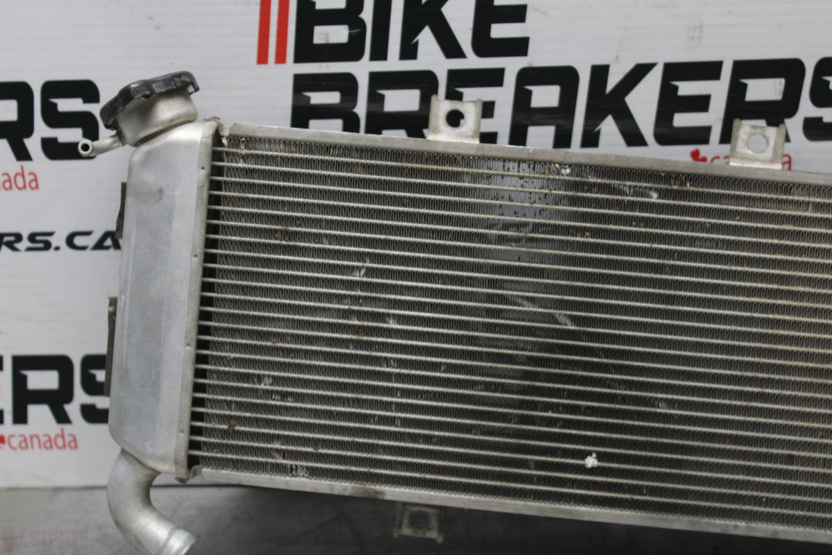 13 KAWASAKI NINJA 650 EX650F ABS ENGINE RADIATOR COOLER COOLING RADIATER BB828