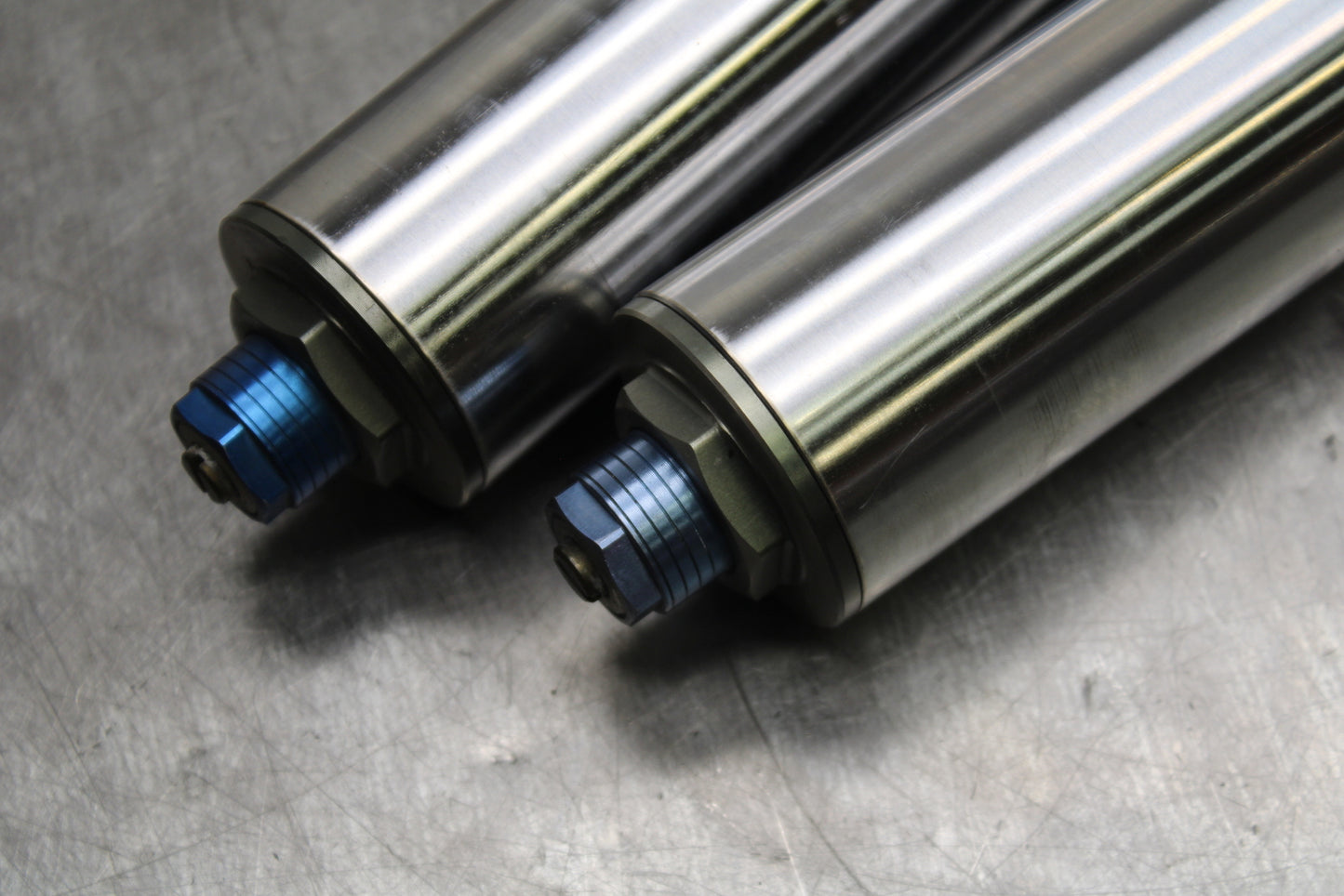 00-02 KAWASAKI NINJA ZX6R FRONT FORKS SHOCK SUSPENSION SET PAIR BB750