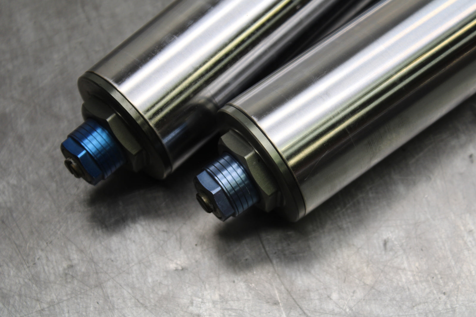 00-02 KAWASAKI NINJA ZX6R FRONT FORKS SHOCK SUSPENSION SET PAIR BB750