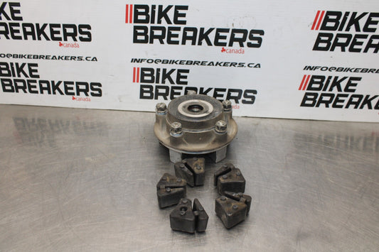18 HONDA CB500F REAR HUB & SHOCK DAMPERS CUSH ABSORBERS BB861