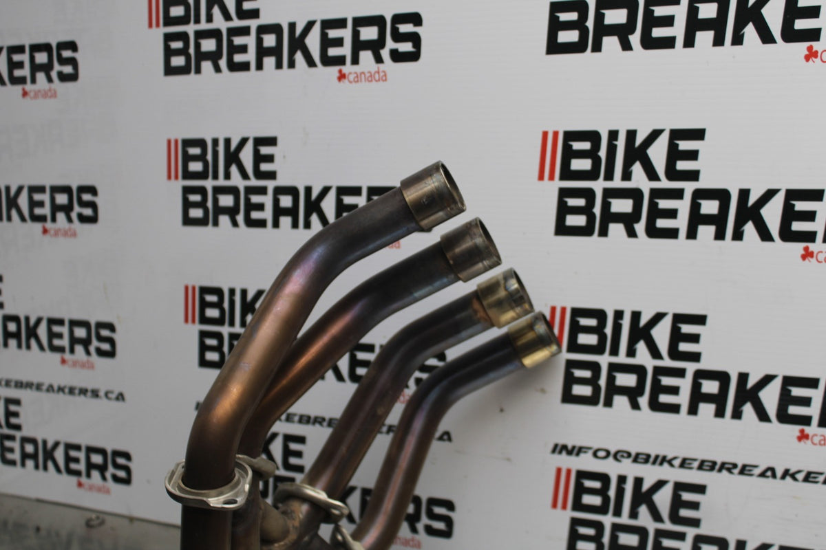 24-25 KAWASAKI NINJA ZX4R FULL EXHAUST SYSTEM HEADERS PIPE MUFFLER BB840