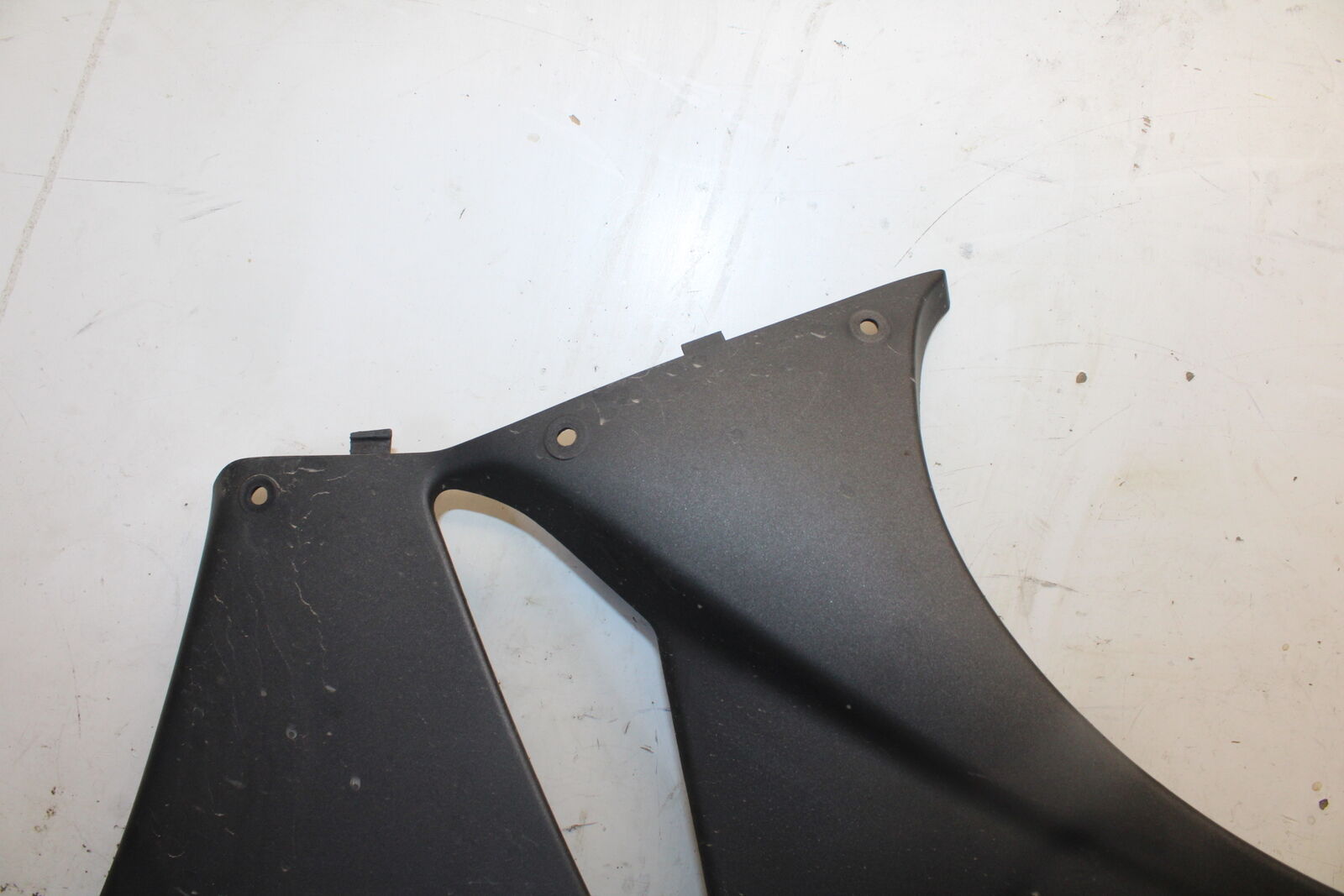 09-12 KAWASAKI NINJA ZX6R LEFT LOWER BOTTOM BELLY SIDE FAIRING COWL BB698