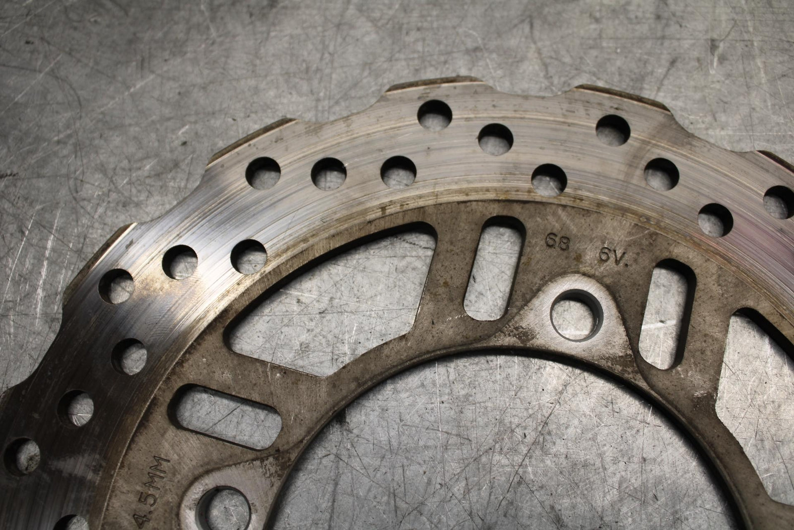 17 KAWASAKI Z900 ZR900 REAR ROTOR BACK BRAKE DISC ABS RING BB549