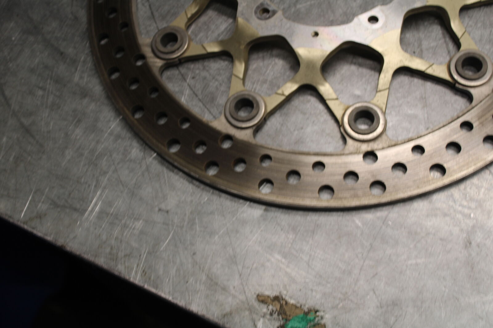 17-21 HONDA CBR1000RR SP FRONT LEFT RIGHT BRAKE ROTORS DISCS BB681