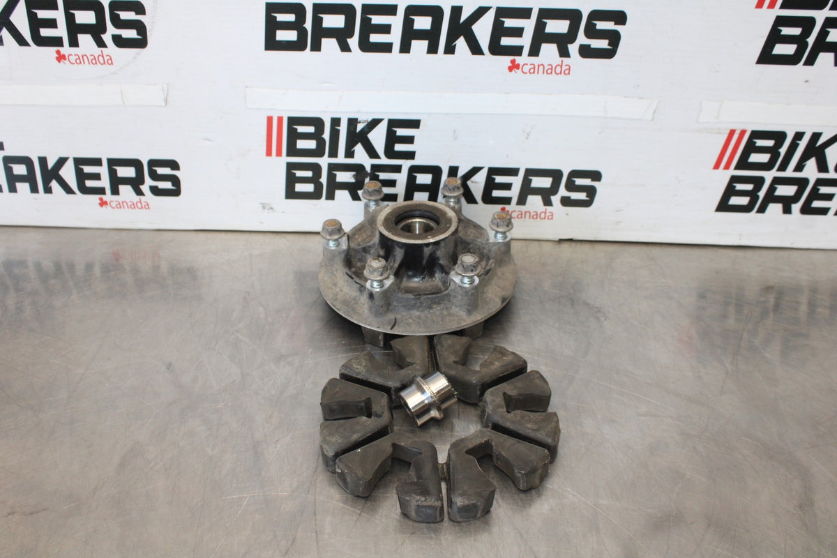 24-25 KAWASAKI NINJA 500 ABS REAR HUB & SHOCK DAMPERS CUSH ABSORBERS BB899
