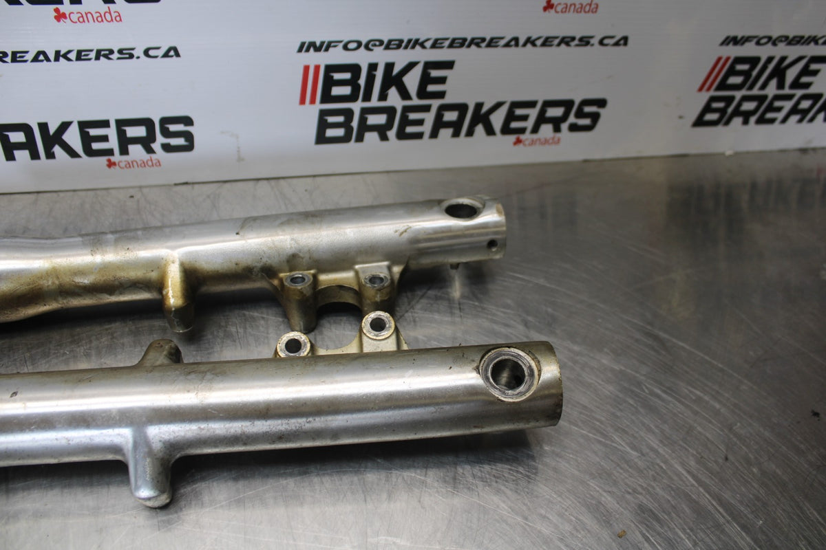 03-08 KAWASAKI VULCAN 1600 FRONT FORKS SHOCK SUSPENSION SET PAIR BB196