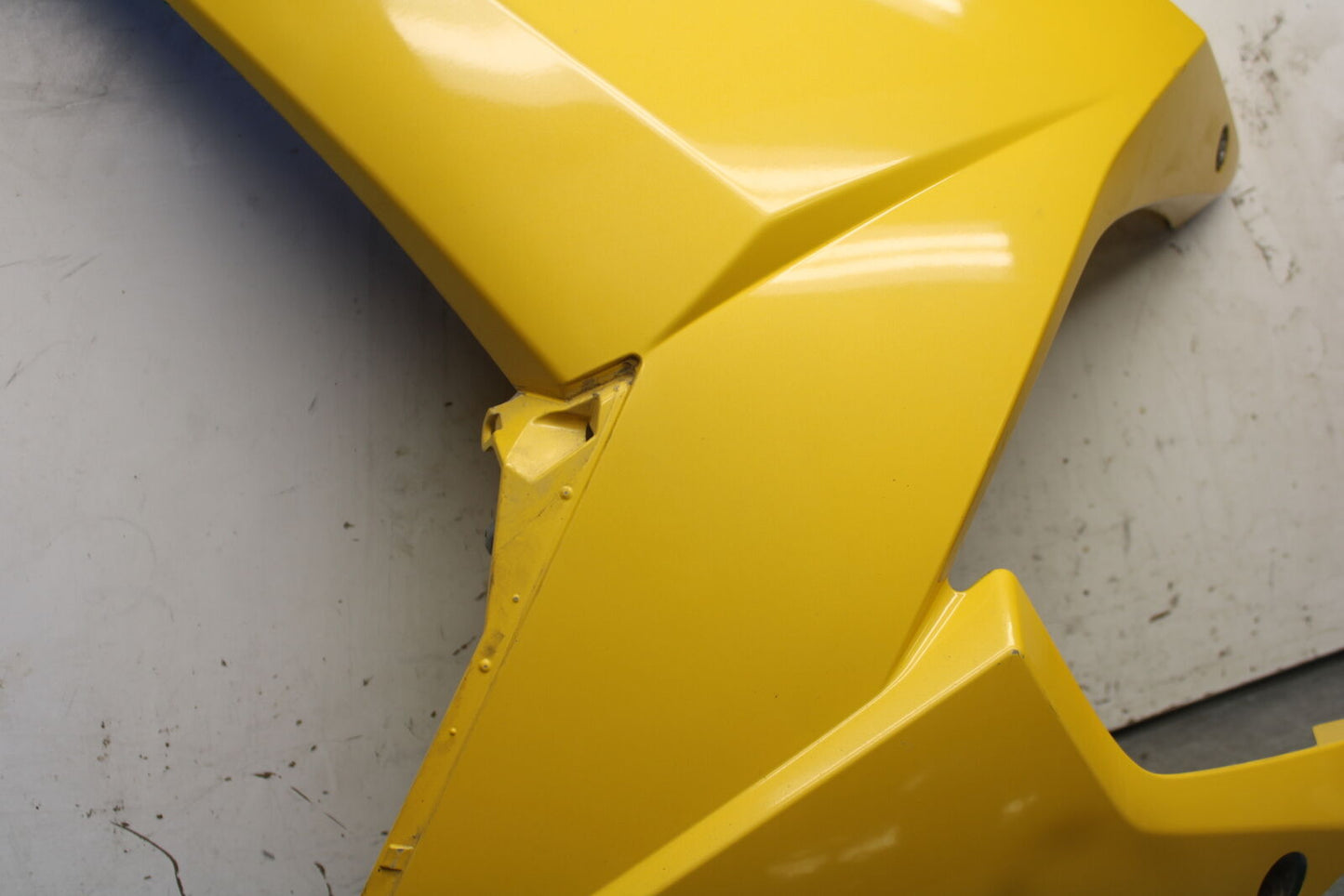 09-15 YAMAHA FZ6R LEFT LOWER MID UPPER SIDE FAIRING COWL  BB686