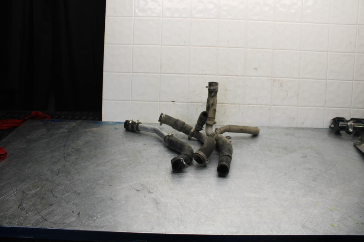 07 YAMAHA YZF R6 2c0 RADIATOR HOSES ENGINE COOLANT WATER PIPES HOSE KIT SET BB42