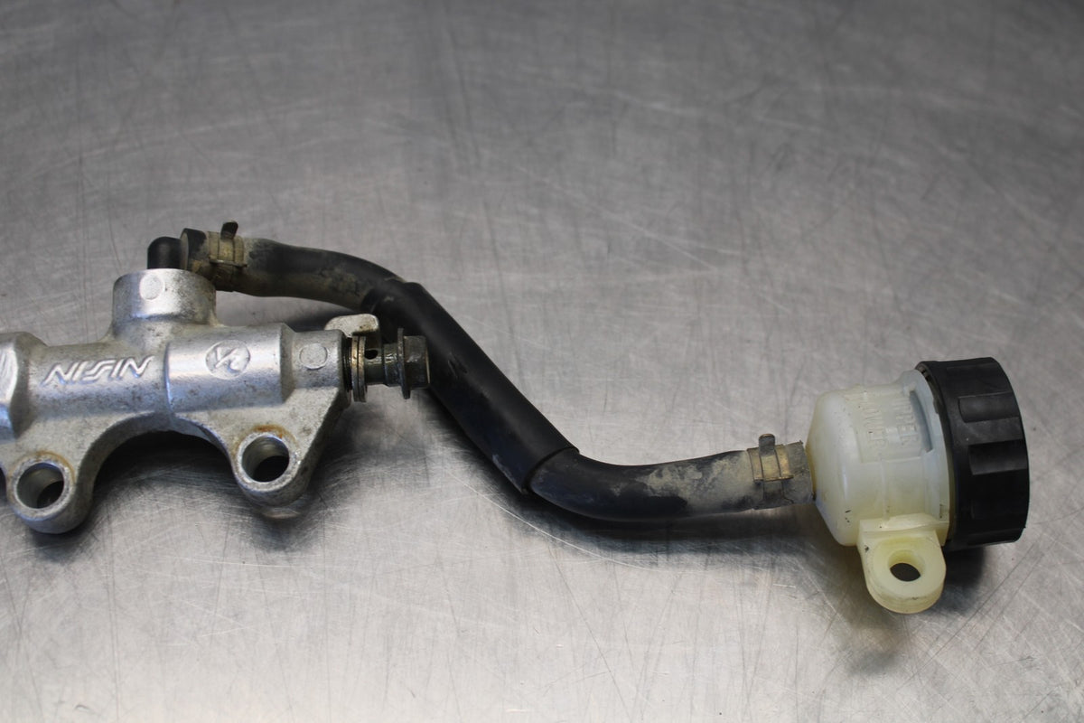 06 KAWASAKI KLR650 REAR BACK BRAKE MASTER CYLINDER W RESERVOIR BB919