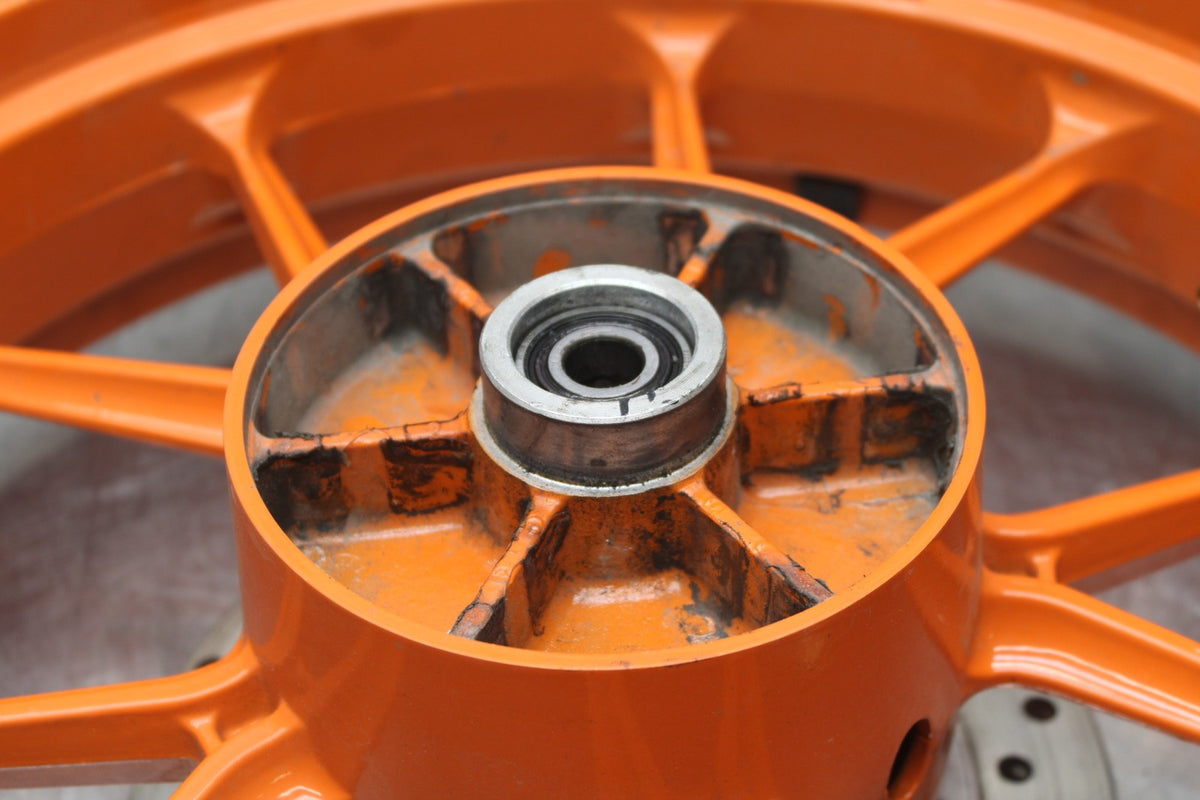 13-16 KTM 390 DUKE REAR WHEEL BACK RIM & ROTOR BB815