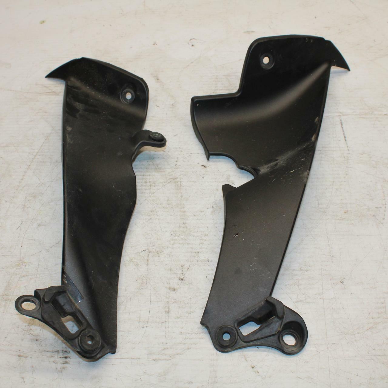 09-14 YAMAHA YZF R1 RIGHT LEFT INNER FAIRINGS COWLS PANELS TRIMS BB286