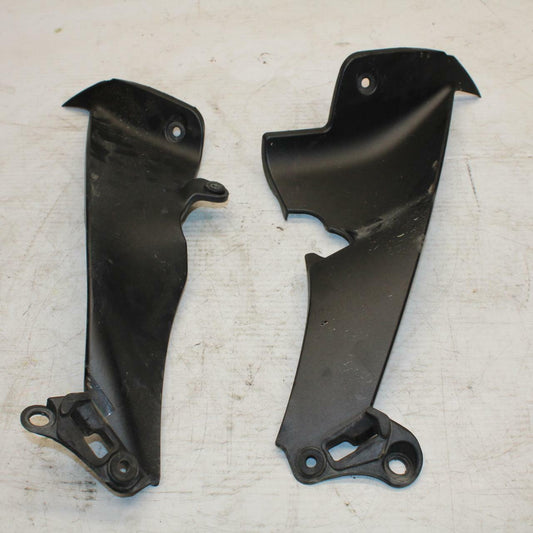 09-14 YAMAHA YZF R1 RIGHT LEFT INNER FAIRINGS COWLS PANELS TRIMS BB286