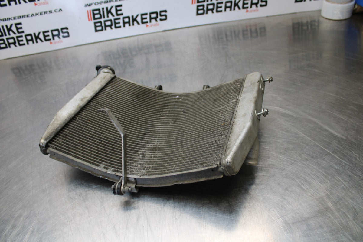 07-08 KAWASAKI NINJA ZX6R ENGINE RADIATOR MOTOR COOLER COOLING RADIATER BB175