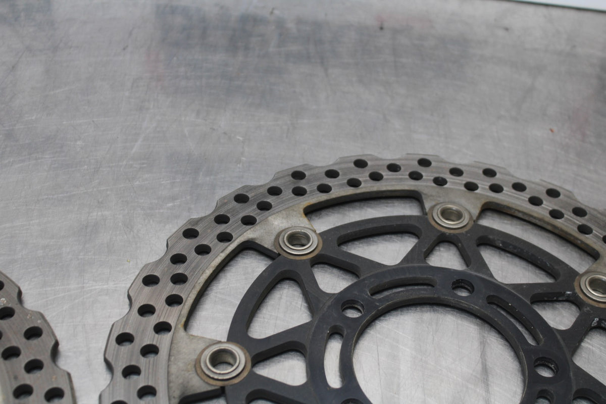 13-18 KAWASAKI NINJA ZX6R FRONT LEFT RIGHT BRAKE ROTORS DISCS BB915