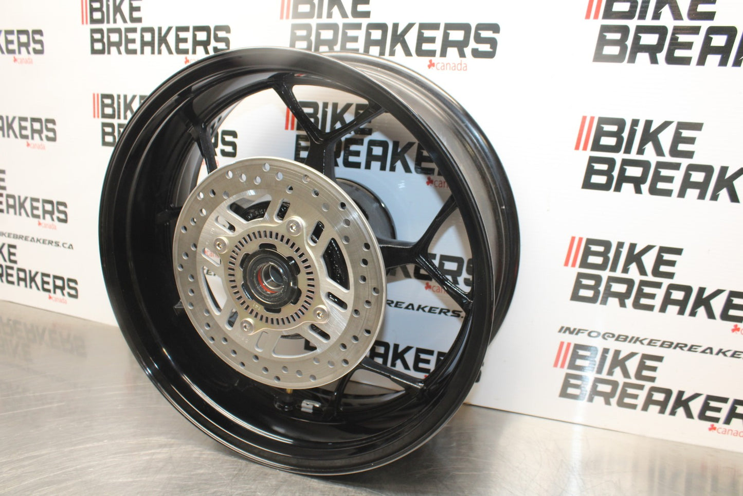 23-24 KAWASAKI NINJA ZX14R NEW!! REAR WHEEL BACK RIM & ROTOR BB169
