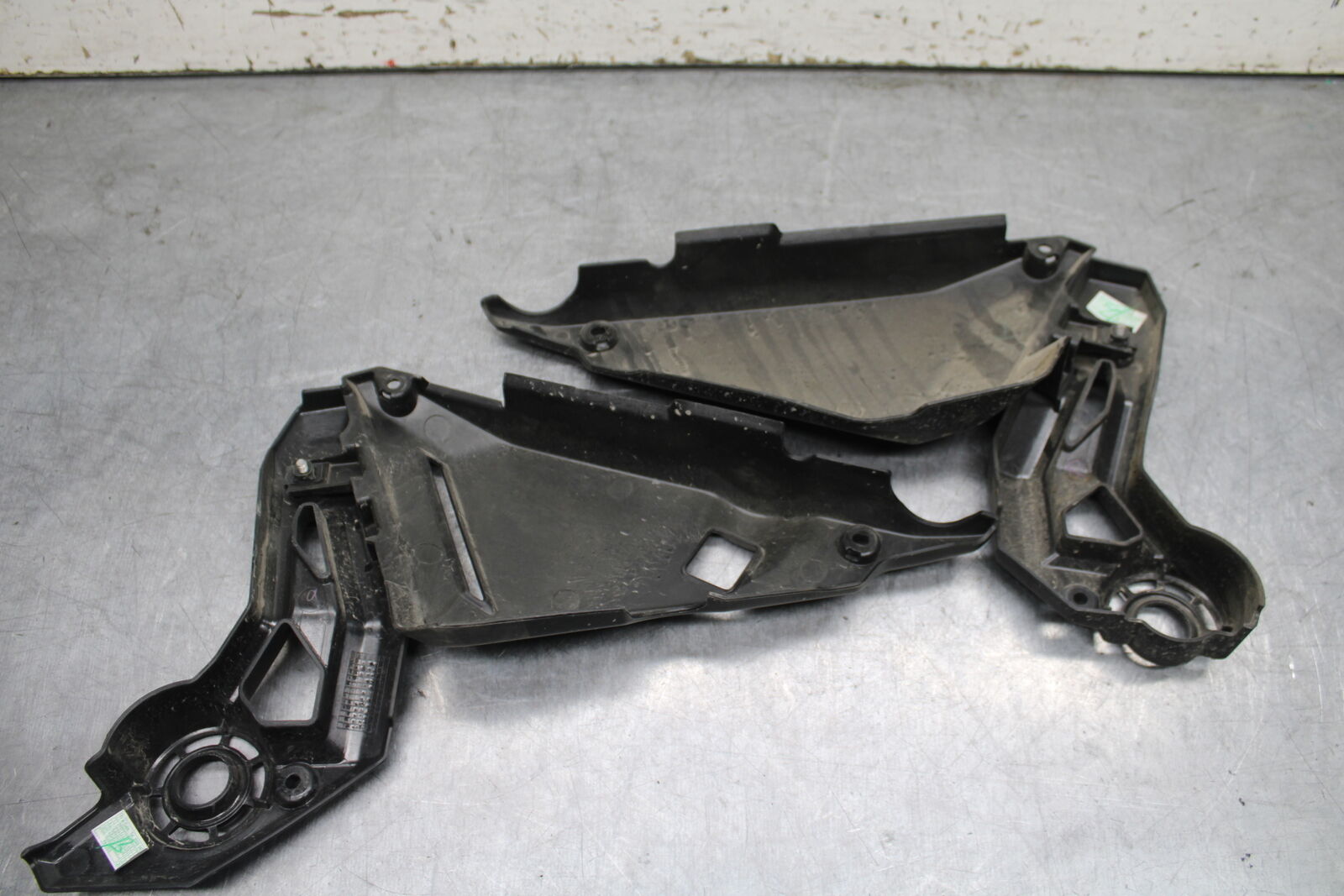 18-24 KAWASAKI NINJA 650 RIGHT LEFT FRAME SIDE COVERS COWLS PANELS TRIM BB725 