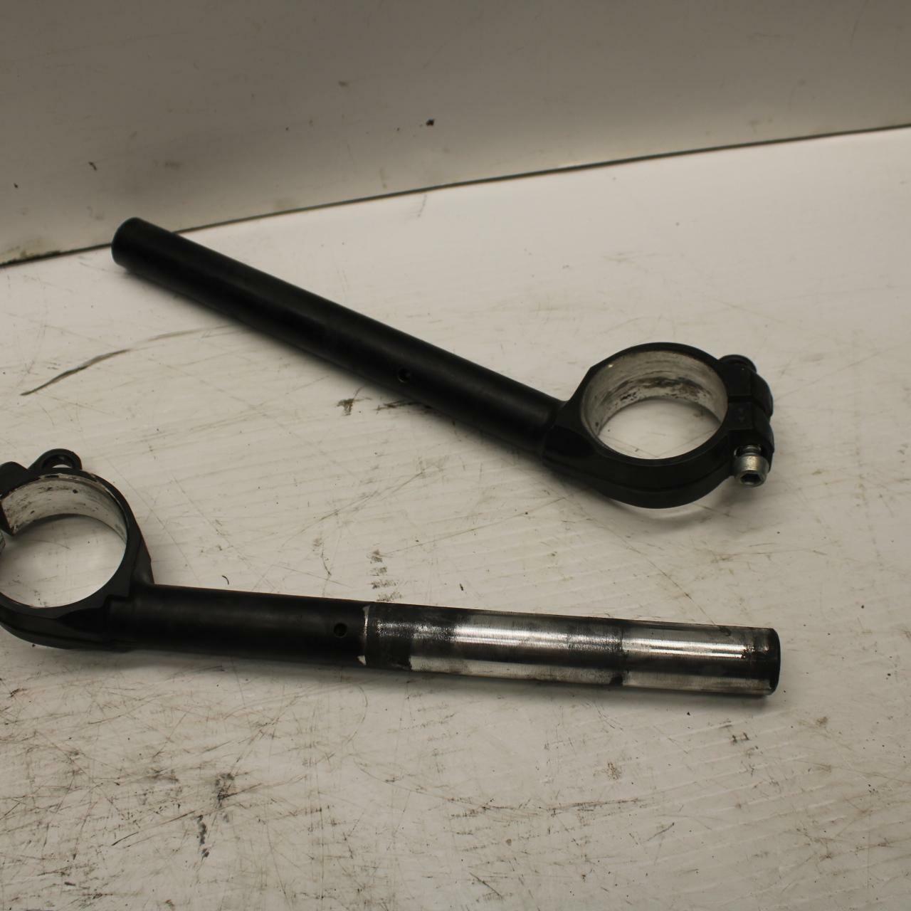 07-08 KAWASAKI NINJA ZX6R LEFT RIGHT CLIP ON ONS HANDLEBARS PAIR SET BB274