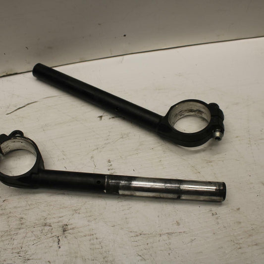 07-08 KAWASAKI NINJA ZX6R LEFT RIGHT CLIP ON ONS HANDLEBARS PAIR SET BB274
