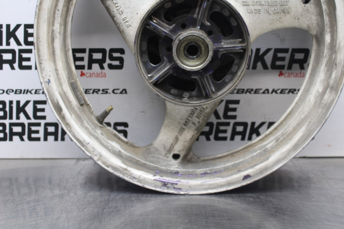 93 SUZUKI KATANA 600 GSX600F REAR WHEEL RIM BB400