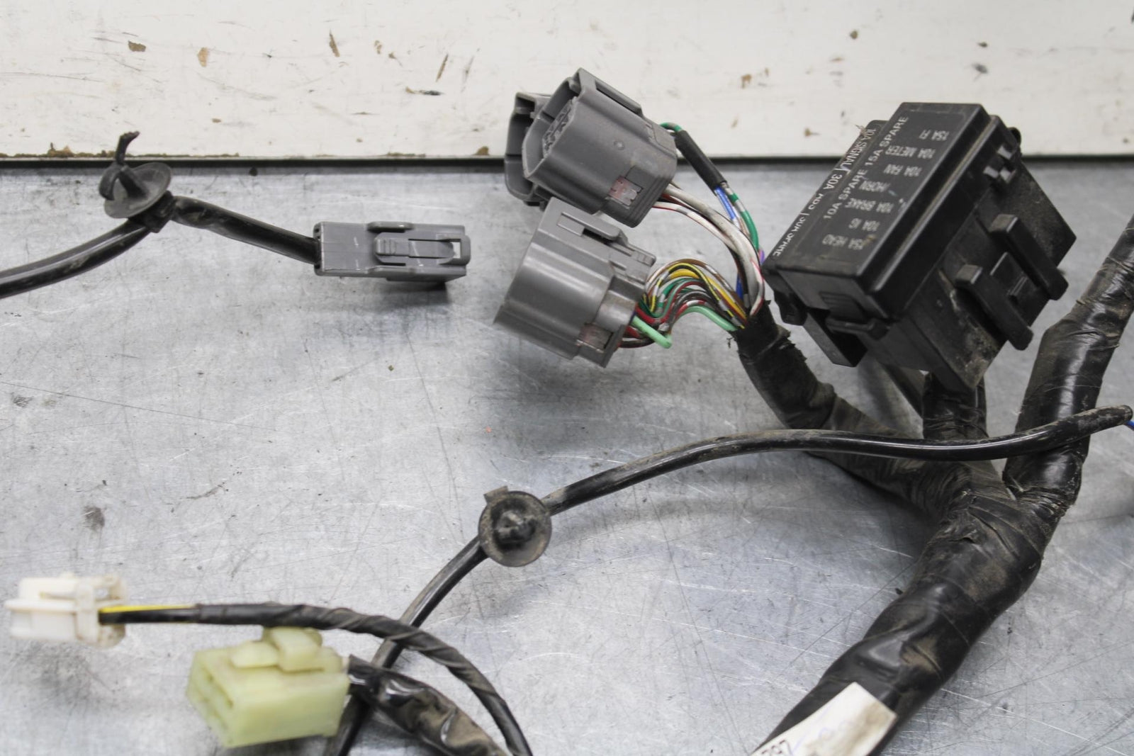 15-16 KAWASAKI EX300 MAIN ENGINE WIRING HARNESS MOTOR WIRE LOOM BB635