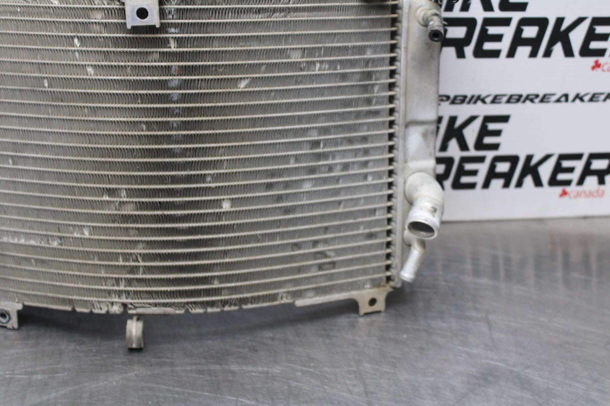 01-03 SUZUKI GSXR600 ENGINE RADIATOR MOTOR COOLER COOLING RADIATER BB841