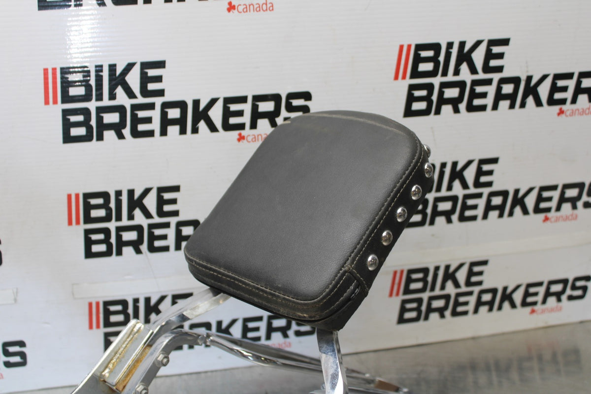 08 YAMAHA V STAR 1100 XVS1100AW CLASSIC BACK REST SISSY BAR BB916