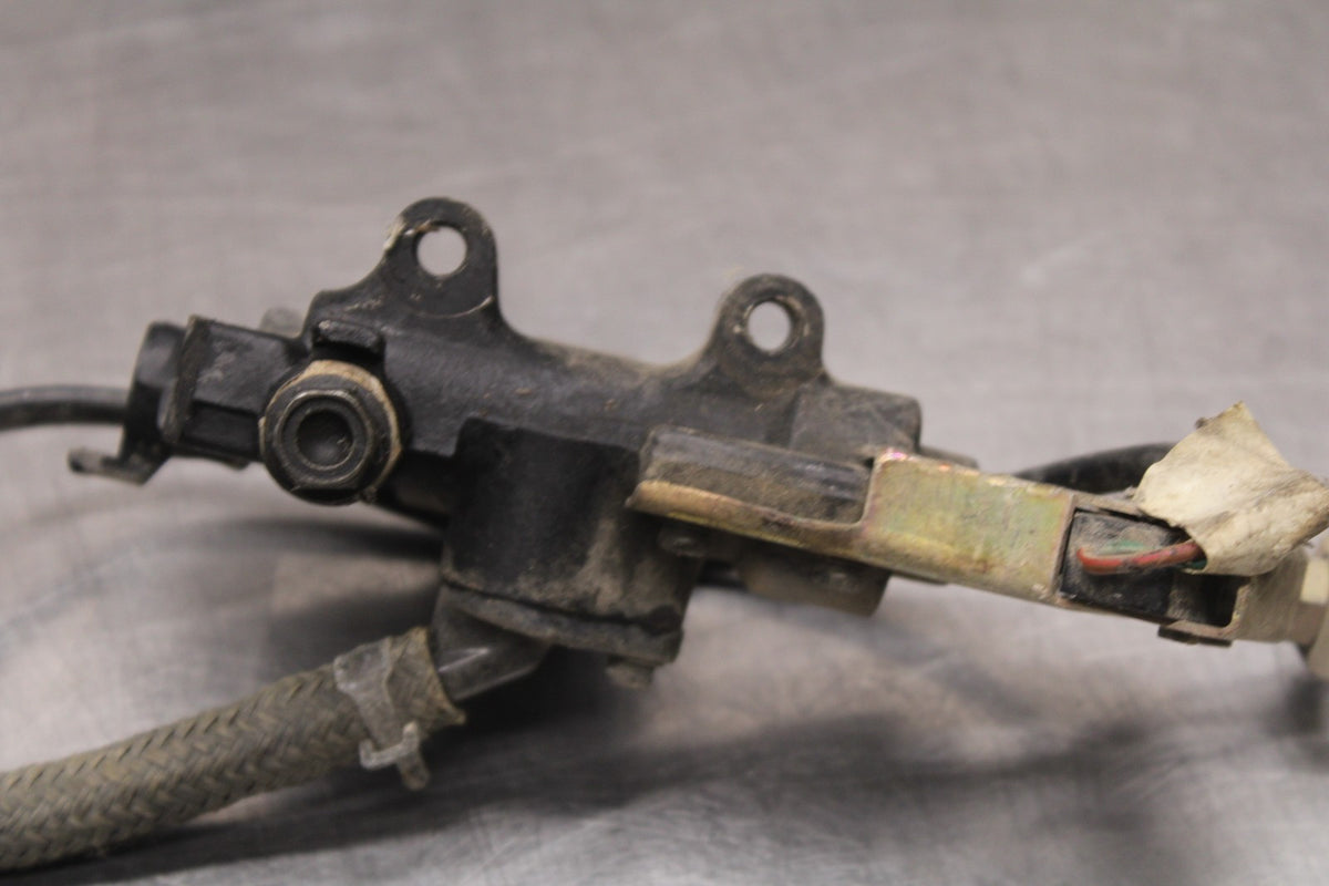 88-00 HONDA GOLDWING 1500 REAR BACK BRAKE MASTER CYLINDER W RESERVOIR BB883