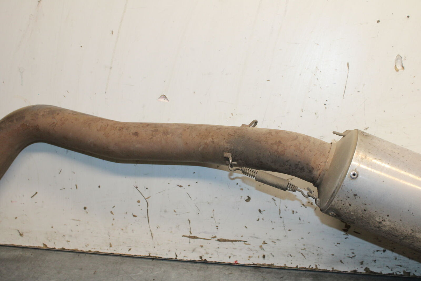 05-06 HONDA CBR600RR AFTERMARKET JARDINE EXHAUST PIPE MUFFLER SLIP ON BB739