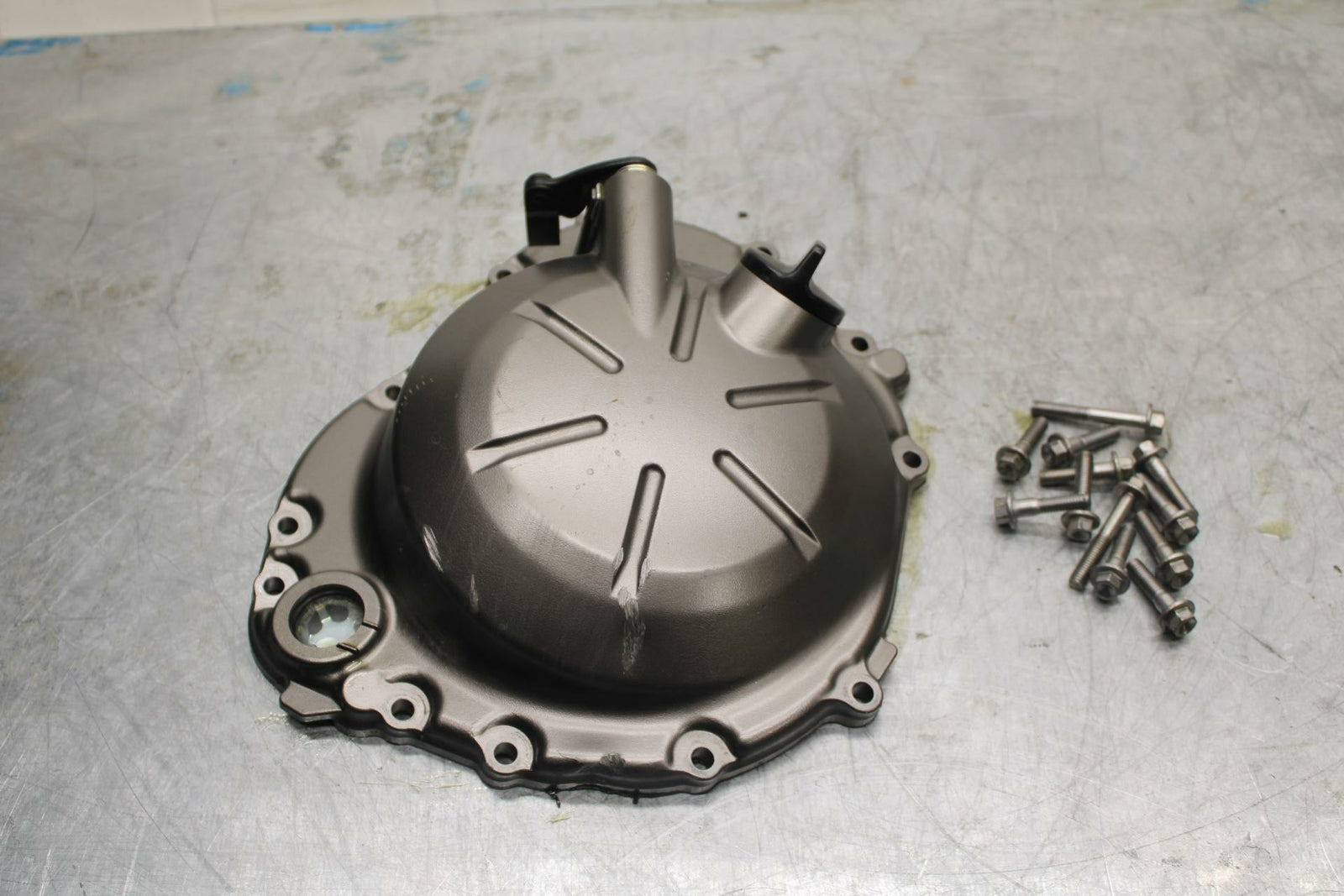 19-20 KAWASAKI NINJA ZX6R ZX636 CLUTCH SIDE ENGINE MOTOR COVER BB419