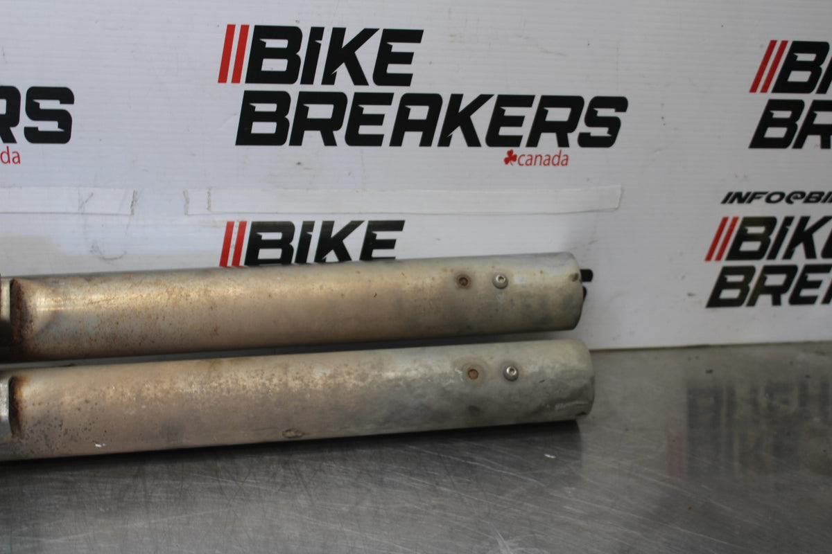 08 YAMAHA V STAR 1100 XVS1100AW CLASSIC COBRA FULL EXHAUST PIPE BB916