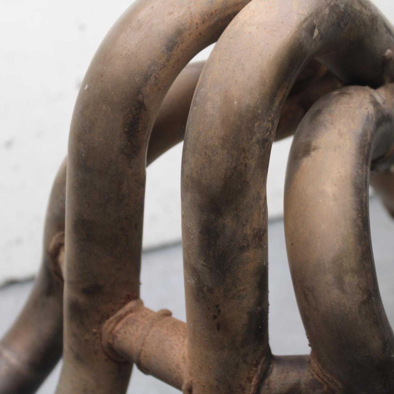 21 KAWASAKI NINJA ZX6R EXHAUST HEADER PIPES MANIFOLD 39178-0333 BB647