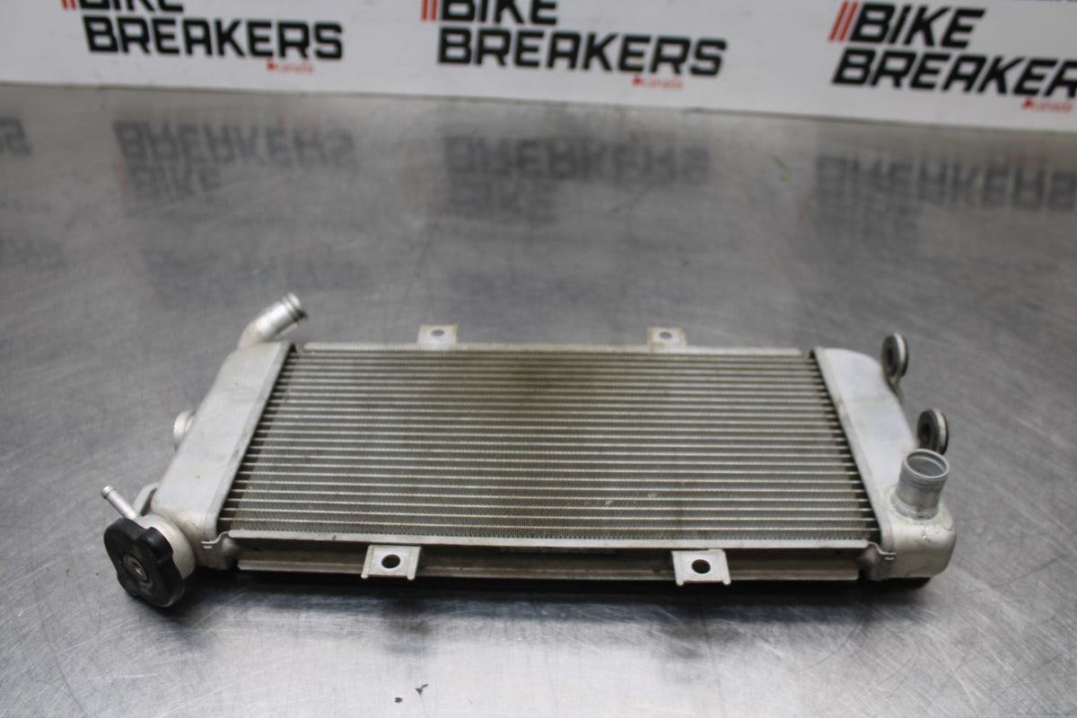 06 KAWASAKI NINJA 650 EX650 ENGINE RADIATOR MOTOR COOLER COOLING RADIATER BB823