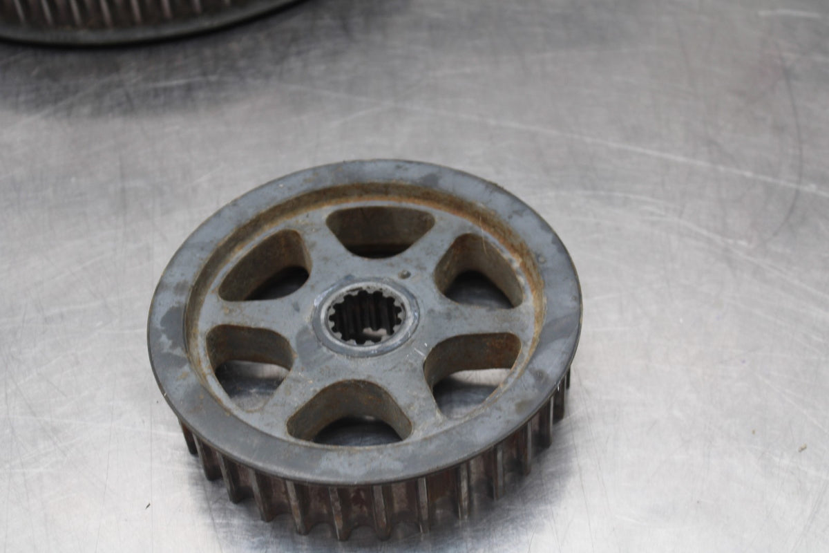 06 KAWASAKI VULCAN 900 FRONT REAR SPROCKET PULLEY BB799
