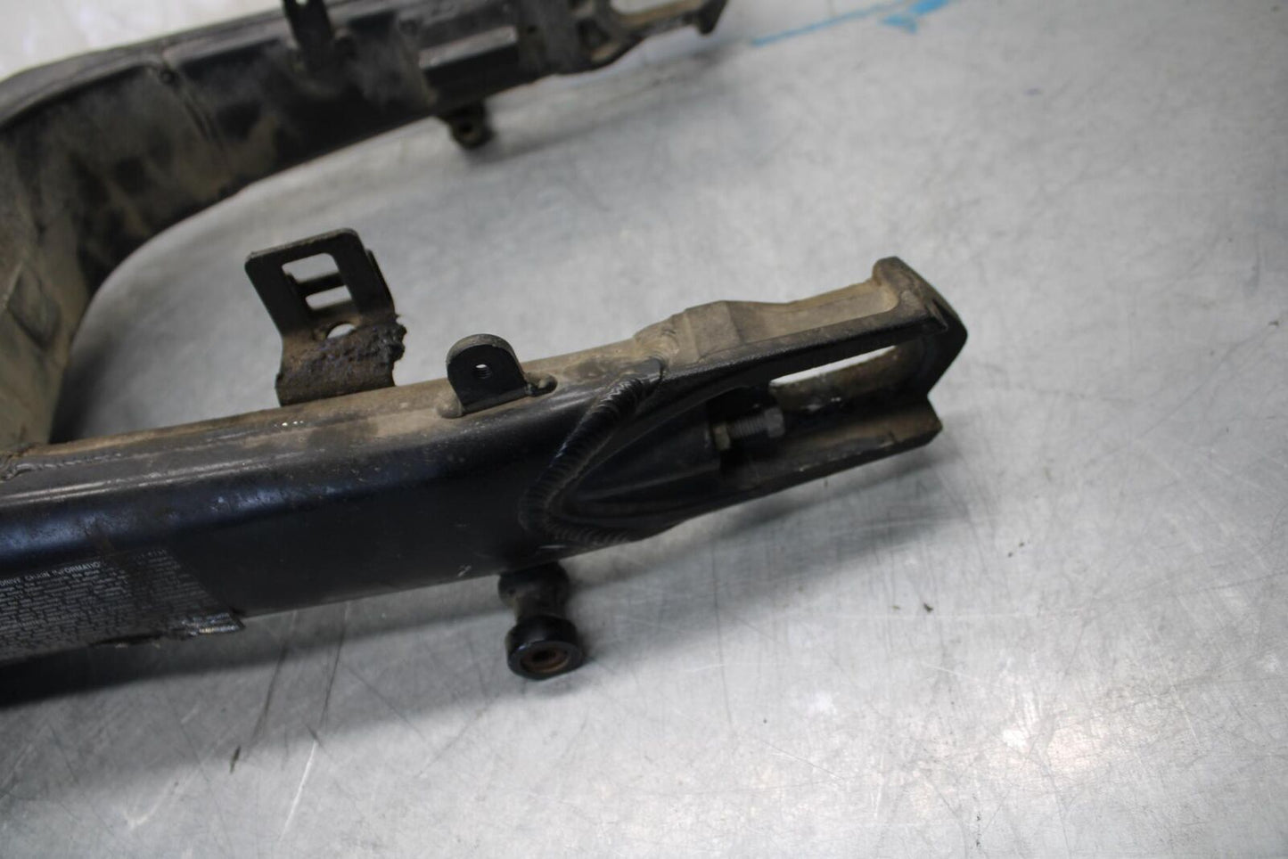 06-07 KAWASAKI NINJA ZX14R REAR SWINGARM BACK SUSPENSION SWING ARM BB433