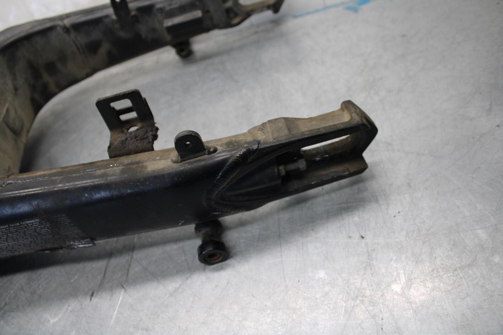 06-07 KAWASAKI NINJA ZX14R REAR SWINGARM BACK SUSPENSION SWING ARM BB433