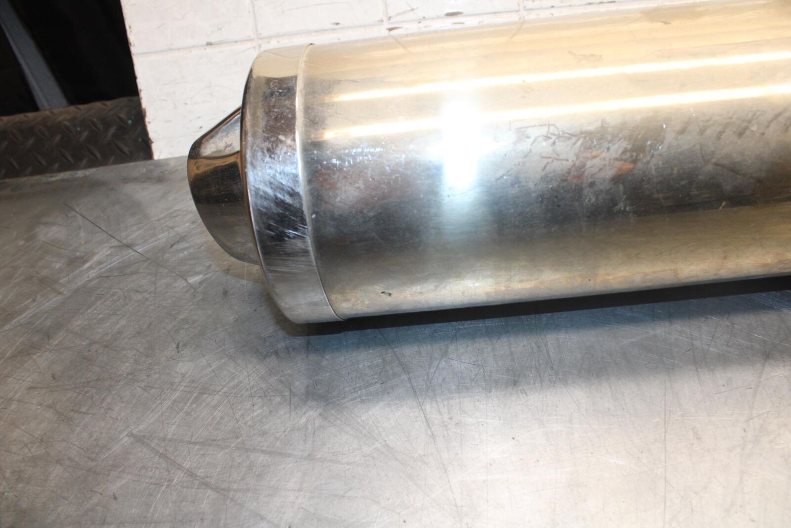 2016 Suzuki Bandit 1250S GSF1250SA ABS EXHAUST PIPE MUFFLER SLIP ON CAN  BB509