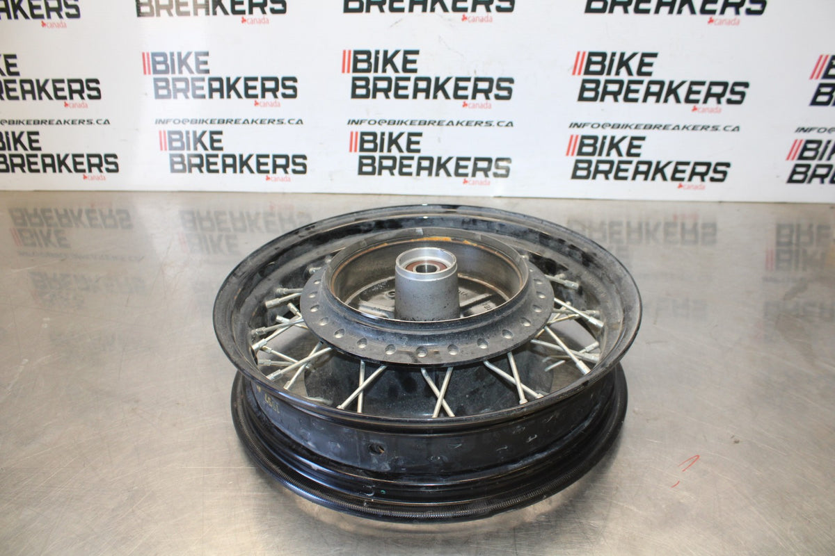 14 HONDA SHADOW 750 VT750C2B REAR WHEEL ACK RIM BB867